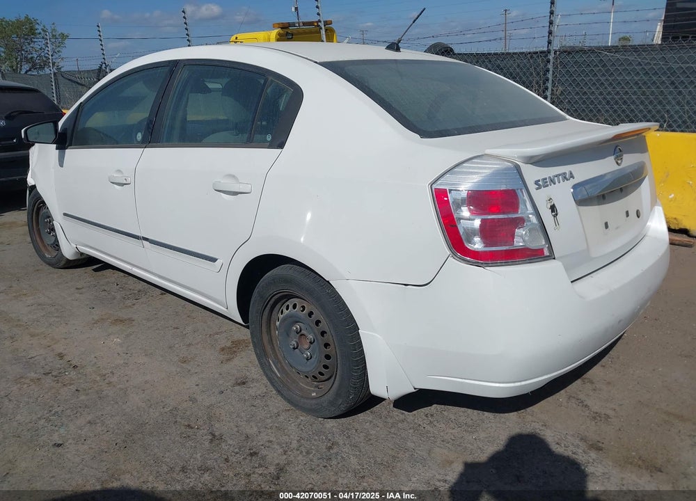 2011 NISSAN SENTRA VIN: 3N1AB6AP1BL669528