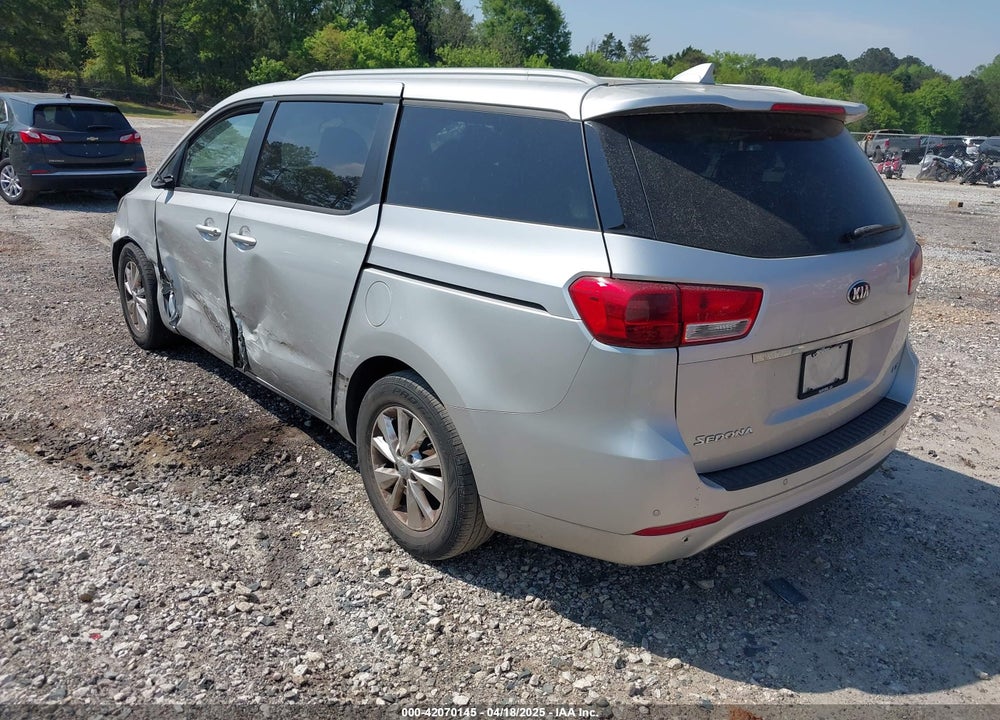 2016 KIA SEDONA LX VIN: KNDMB5C14G6118122