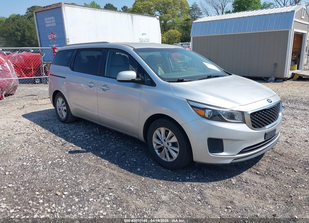 2016 KIA SEDONA LX VIN: KNDMB5C14G6118122