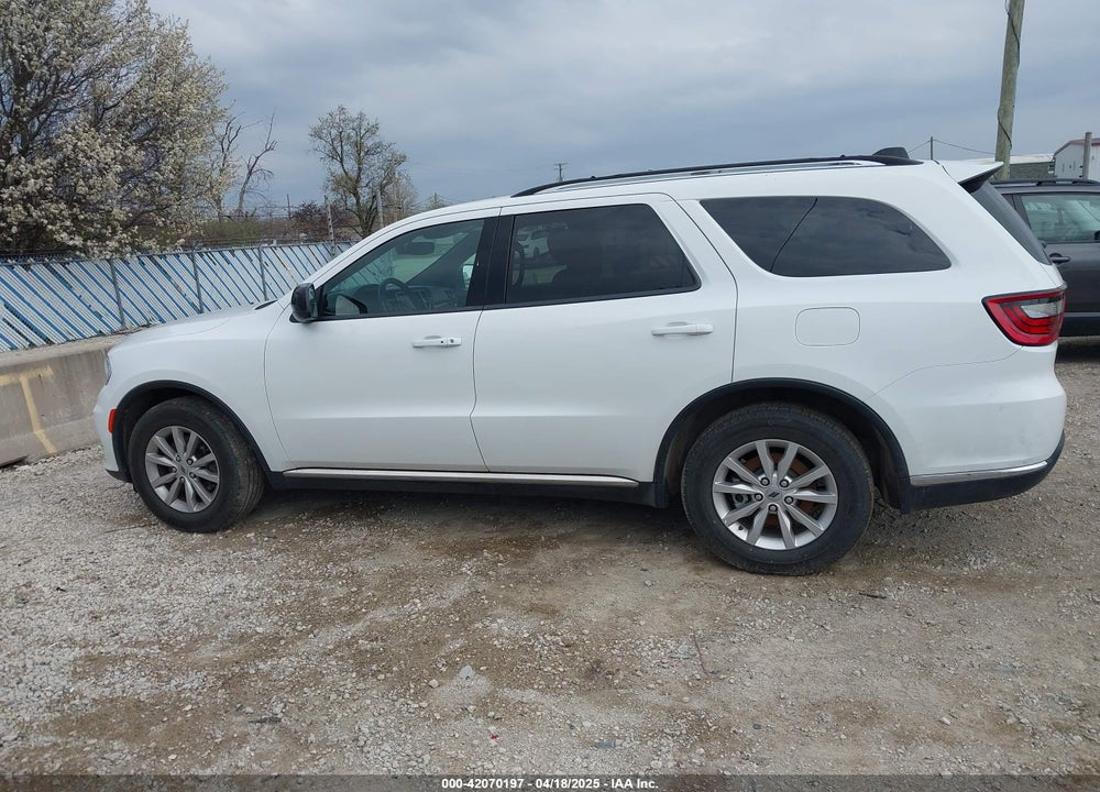 2023 DODGE DURANGO SXT RWD VIN: 1C4RDHAG2PC635283