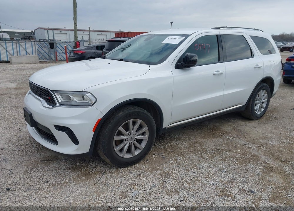 2023 DODGE DURANGO SXT RWD VIN: 1C4RDHAG2PC635283