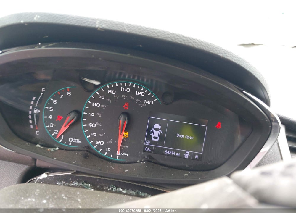 2019 CHEVROLET TRAX LT VIN: 3GNCJPSB1KL341857