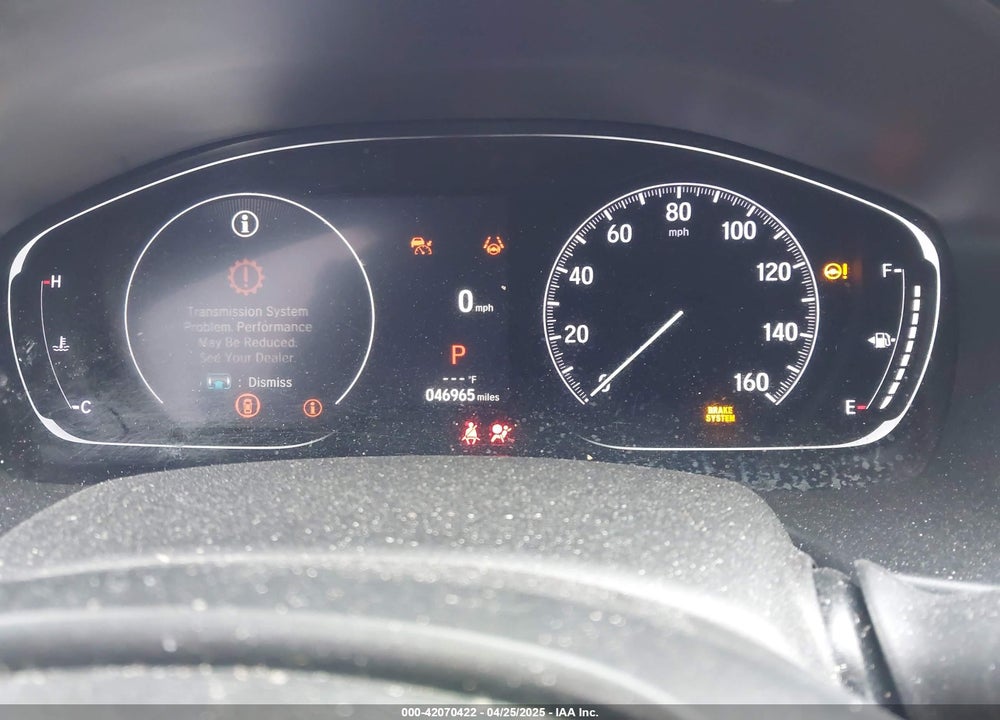 2022 HONDA ACCORD VIN: 1HGCV2F32NA006915