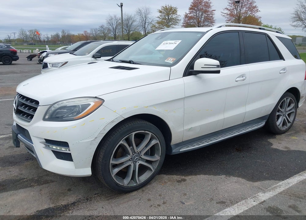 2014 MERCEDES-BENZ ML 350 VIN: 4JGDA5JB2EA282733