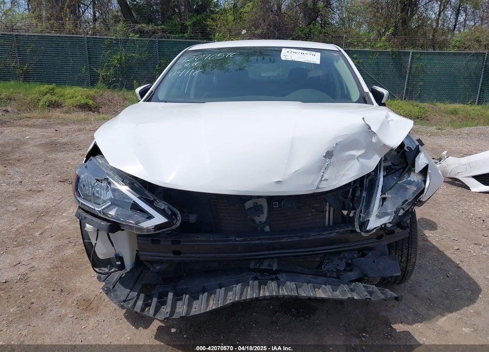 2019 NISSAN SENTRA VIN: 3N1AB7APXKY308713