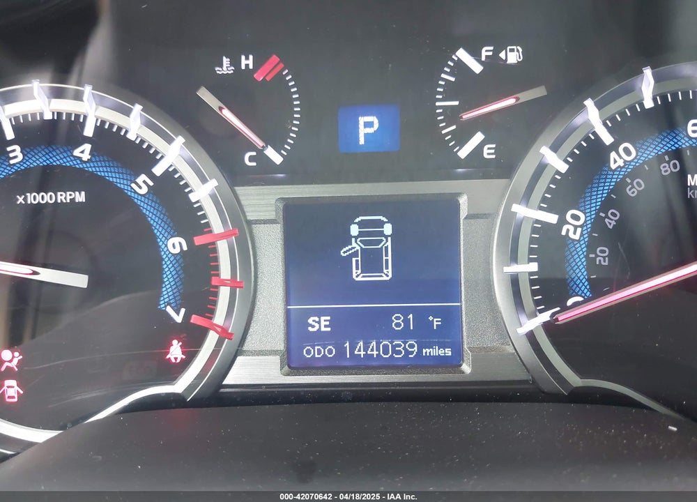 2019 TOYOTA 4RUNNER VIN: JTEBU5JR2K5676586