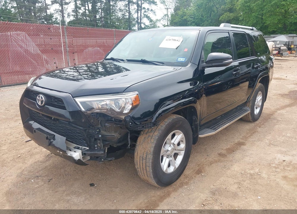 2019 TOYOTA 4RUNNER VIN: JTEBU5JR2K5676586