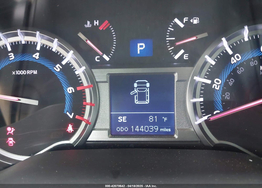 2019 TOYOTA 4RUNNER VIN: JTEBU5JR2K5676586