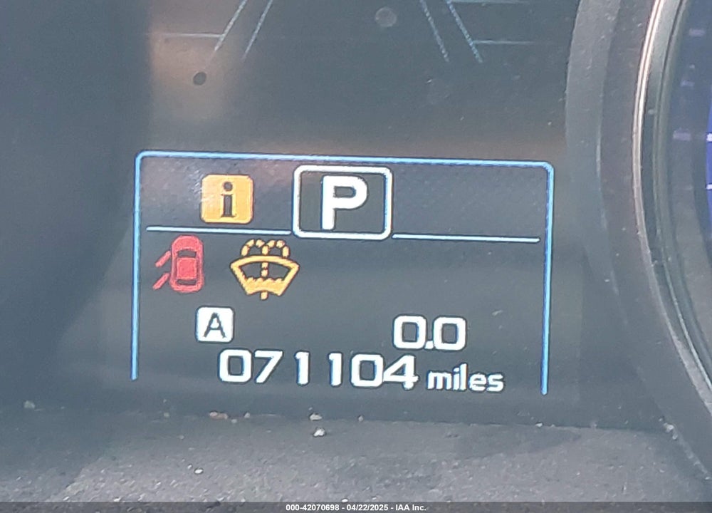 2019 SUBARU OUTBACK 2.5I PREMIUM VIN: 4S4BSAFC4K3303287
