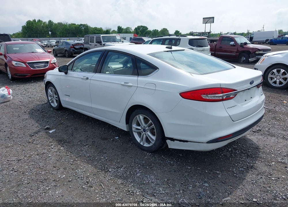 2018 FORD FUSION HYBRID SE VIN: 3FA6P0LU8JR147243
