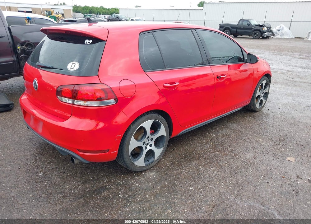 2011 VOLKSWAGEN GTI 4-DOOR/4-DOOR AUTOBAHN VIN: WVWHV7AJ0BW010368