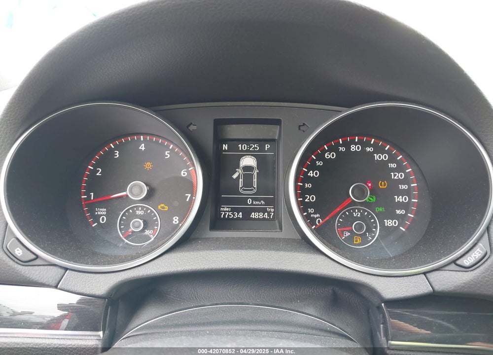 2011 VOLKSWAGEN GTI 4-DOOR/4-DOOR AUTOBAHN VIN: WVWHV7AJ0BW010368