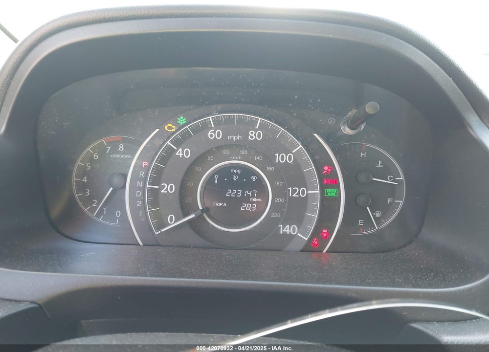 2013 HONDA CR-V LX VIN: 5J6RM3H32DL030773