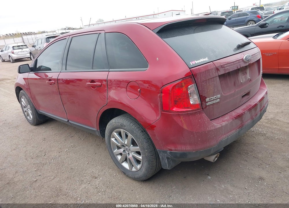 2014 FORD EDGE VIN: 2FMDK4JC8EBA29792