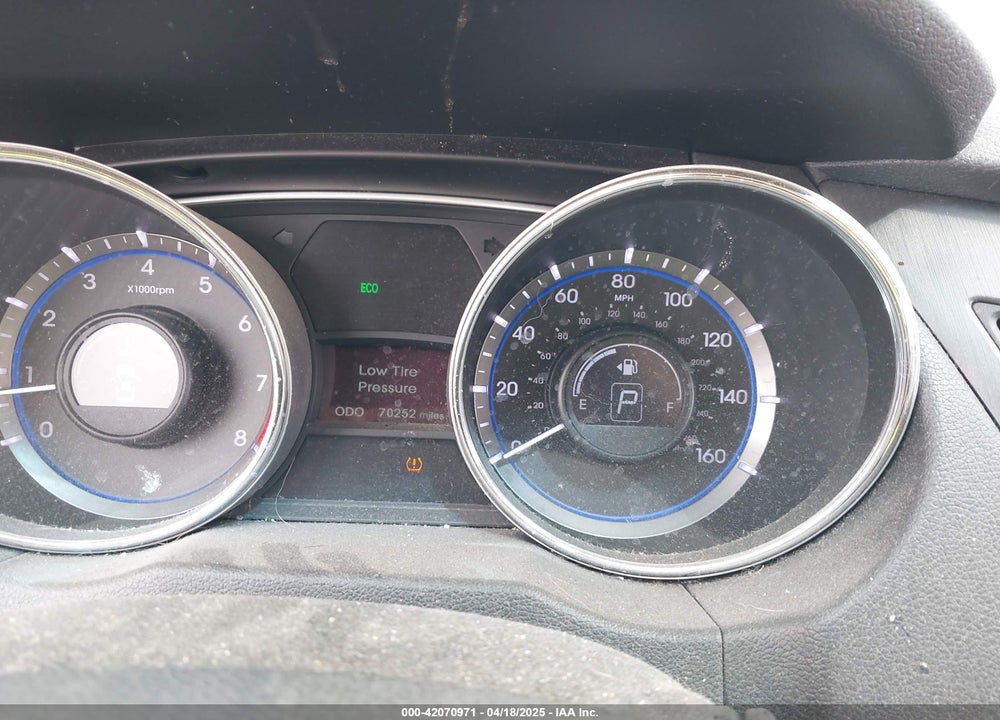 2013 HYUNDAI SONATA VIN: 5NPEB4AC0DH795608