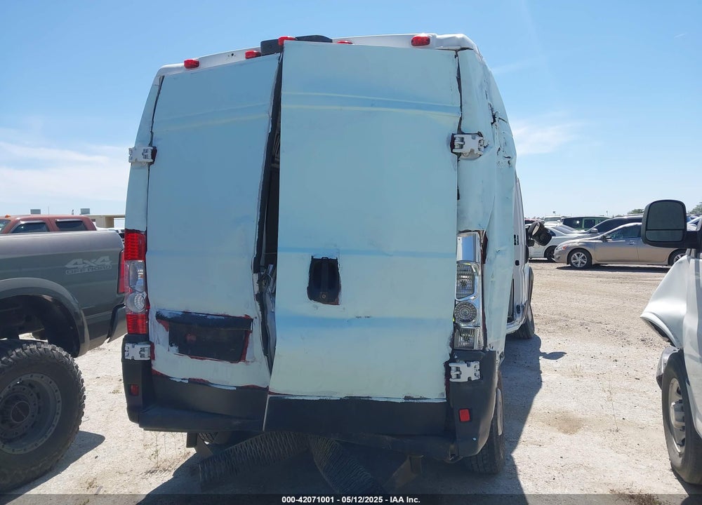 2023 RAM PROMASTER 2500 HIGH ROOF 159 WB VIN: 3C6LRVDG1PE524709