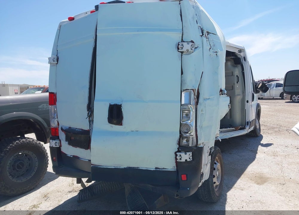 2023 RAM PROMASTER 2500 HIGH ROOF 159 WB VIN: 3C6LRVDG1PE524709