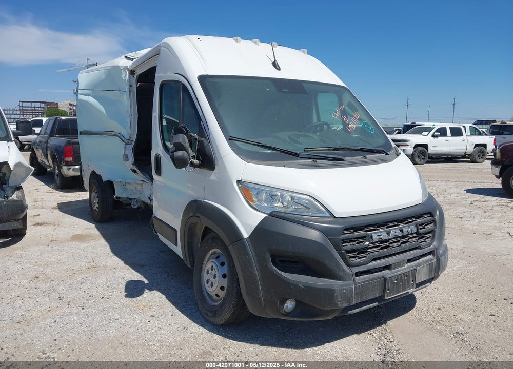 2023 RAM PROMASTER 2500 HIGH ROOF 159 WB VIN: 3C6LRVDG1PE524709