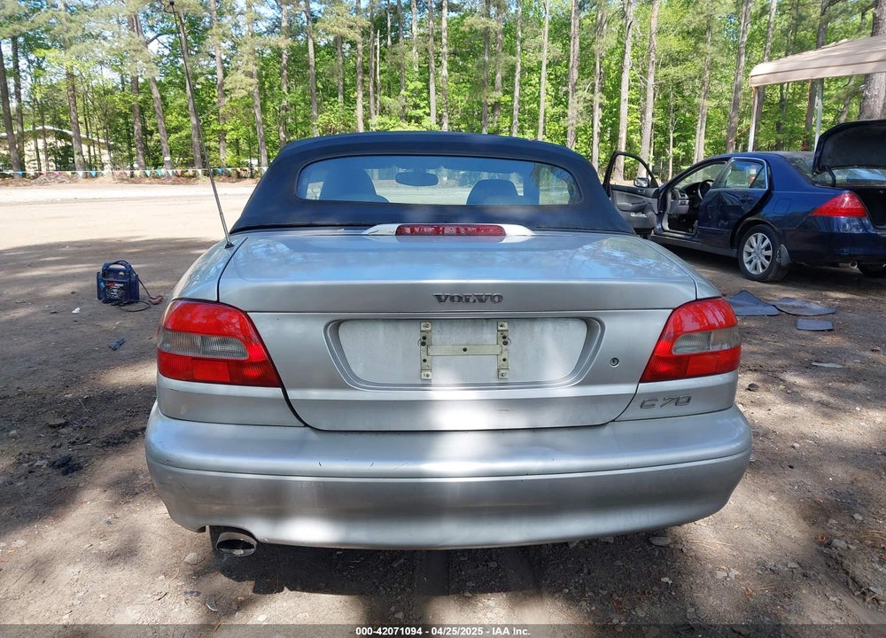 2002 VOLVO C70 VIN: YV1NC56D82J031041