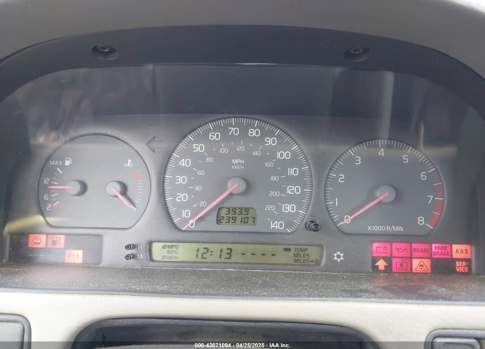 2002 VOLVO C70 VIN: YV1NC56D82J031041