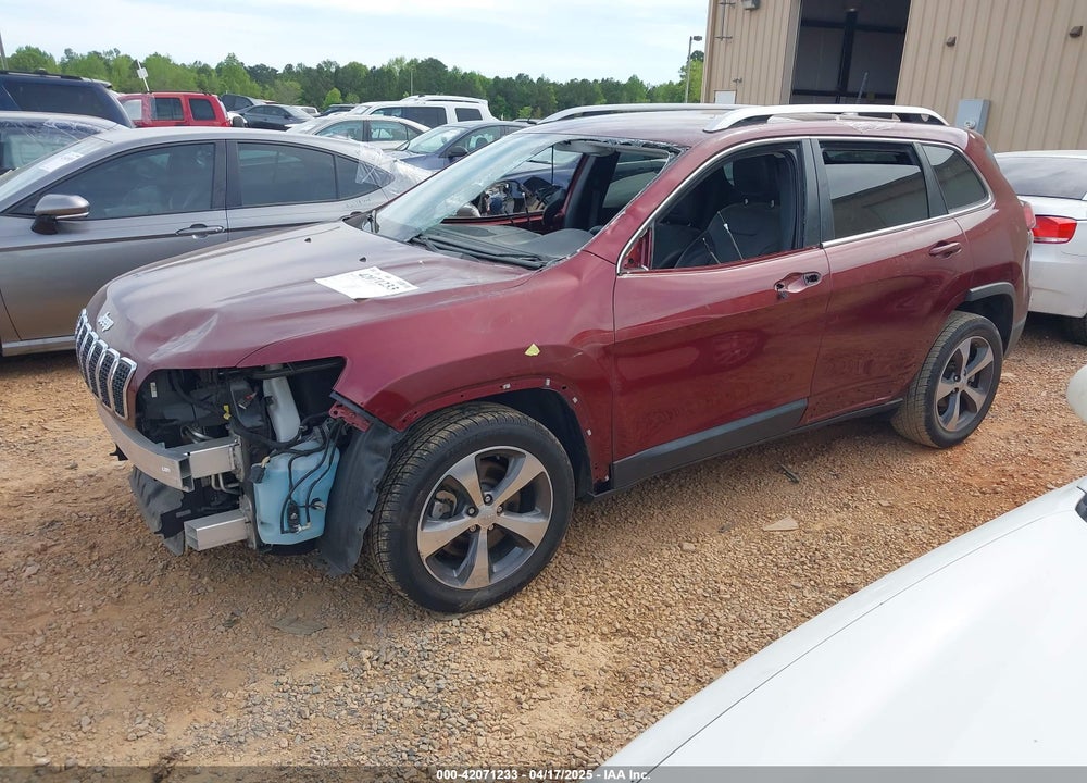 2019 JEEP CHEROKEE LIMITED FWD VIN: 1C4PJLDB3KD266665