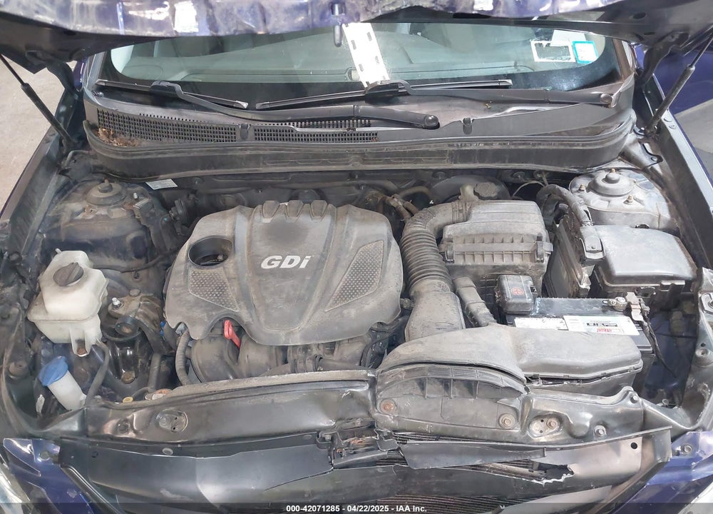 2013 HYUNDAI SONATA GLS VIN: 5NPEB4AC3DH557543