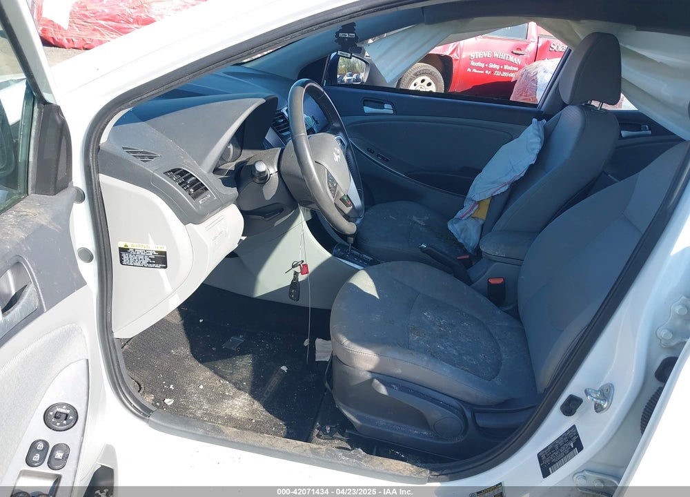 2017 HYUNDAI ACCENT VIN: KMHCU5AE4HU336243