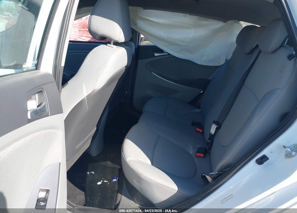 2017 HYUNDAI ACCENT VIN: KMHCU5AE4HU336243