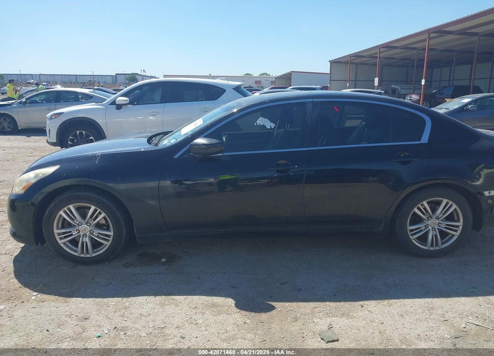 2012 INFINITI G25 JOURNEY VIN: JN1DV6AP2CM700085