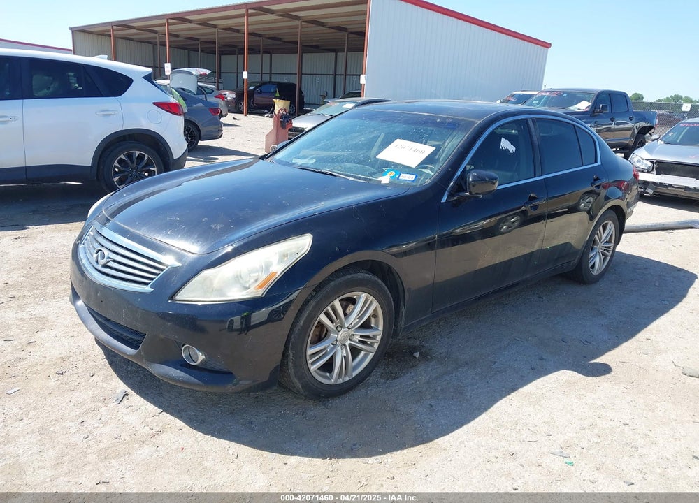 2012 INFINITI G25 JOURNEY VIN: JN1DV6AP2CM700085