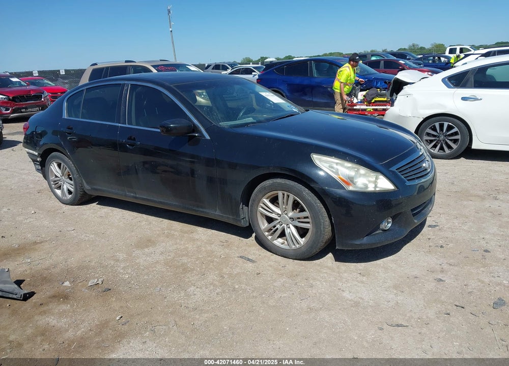 2012 INFINITI G25 JOURNEY VIN: JN1DV6AP2CM700085