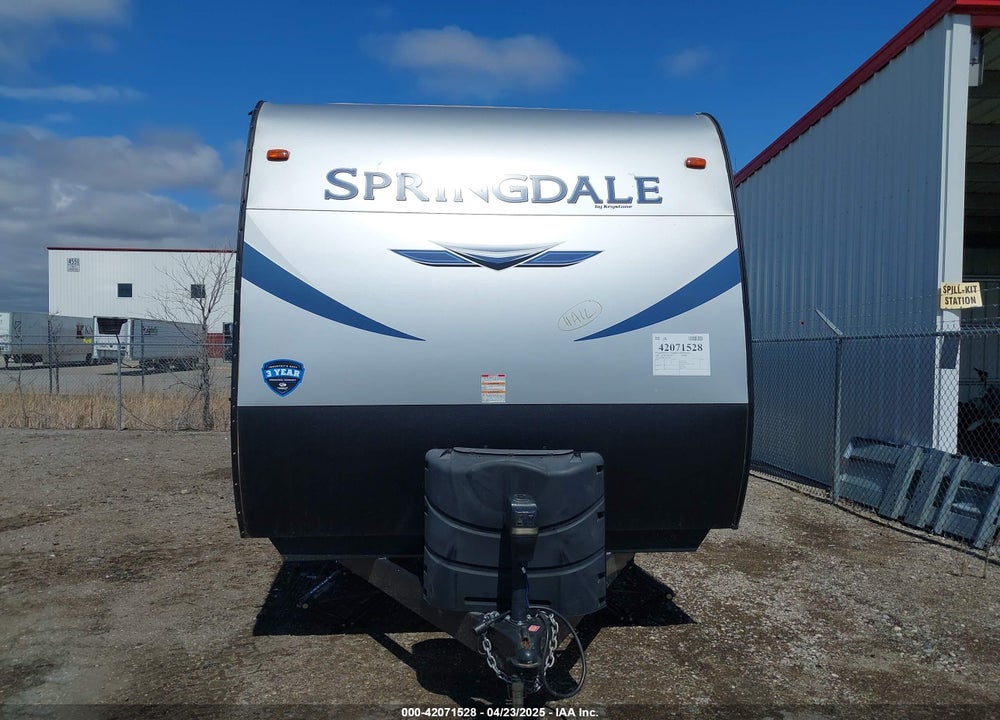 2021 SPRINGDALE TRAVEL TRAILER VIN: 4YDT38F21M3105448
