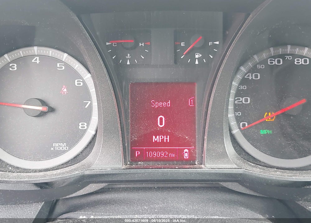 2012 GMC TERRAIN VIN: 2GKFLTEK4C6111583