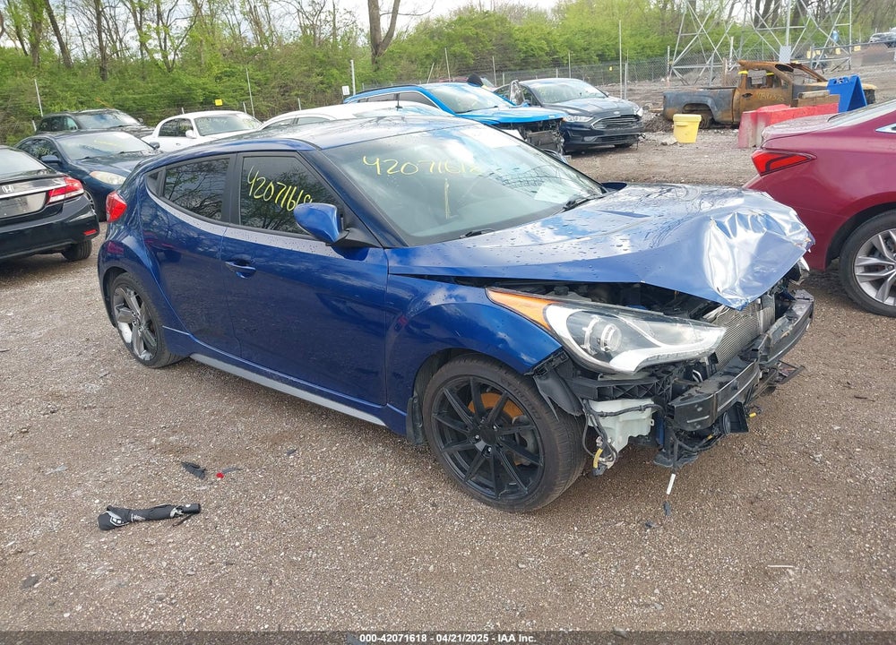2015 HYUNDAI VELOSTER VIN: KMHTC6AE1FU241662