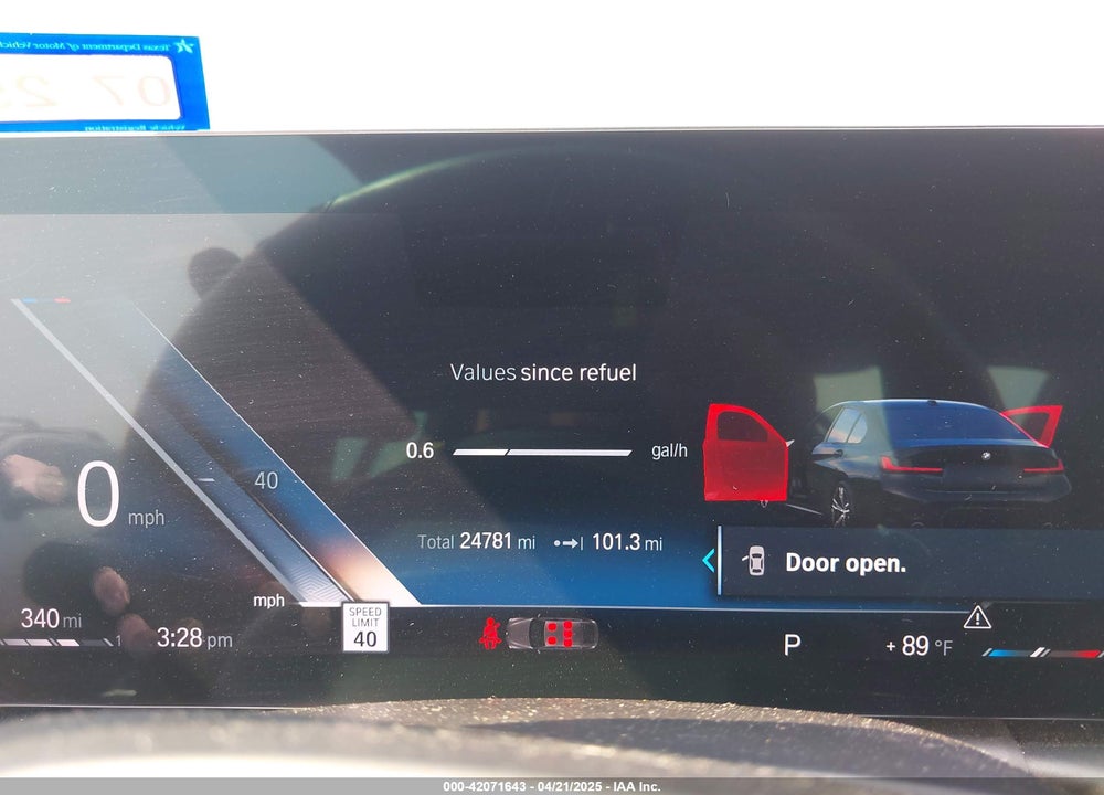 2023 BMW 330I VIN: 3MW69FF09P8D39007