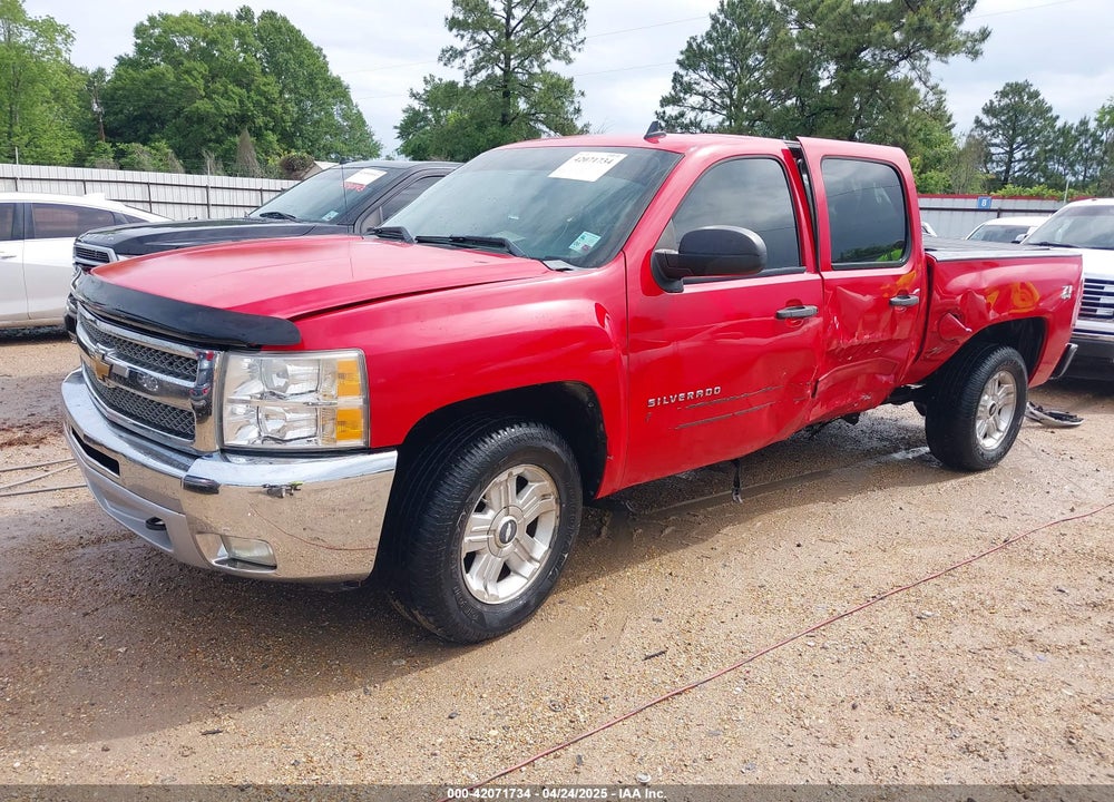2012 CHEVROLET SILVERADO 1500 LT VIN: 1GCPKSE73CF124825