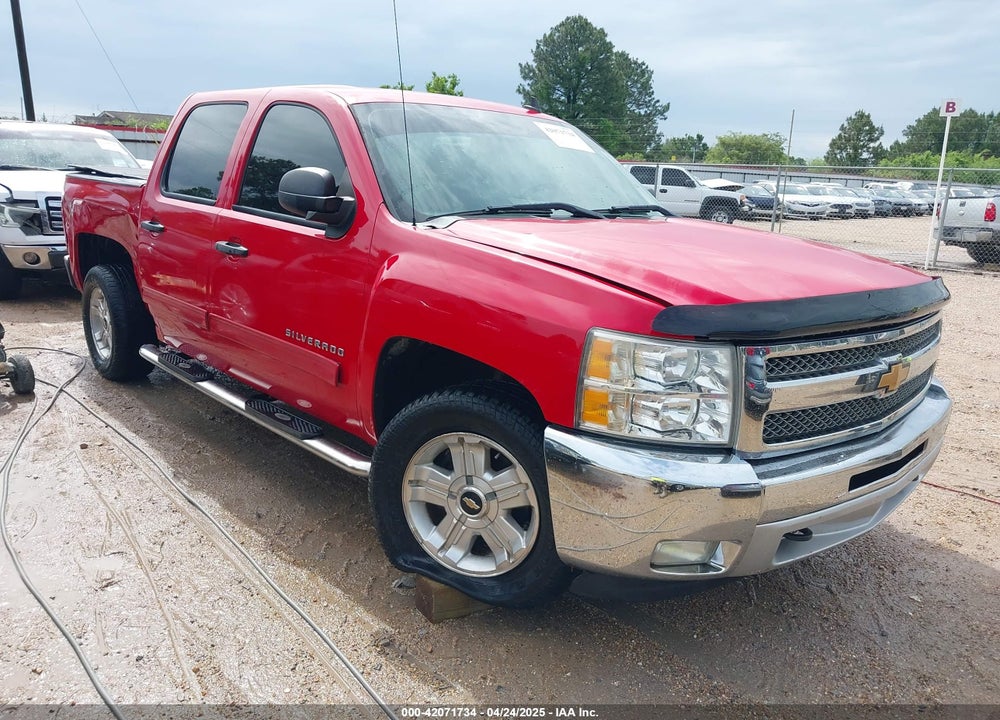2012 CHEVROLET SILVERADO 1500 LT VIN: 1GCPKSE73CF124825