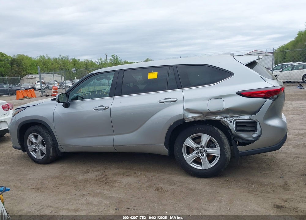 2021 TOYOTA HIGHLANDER VIN: 5TDCZRBHXMS072546
