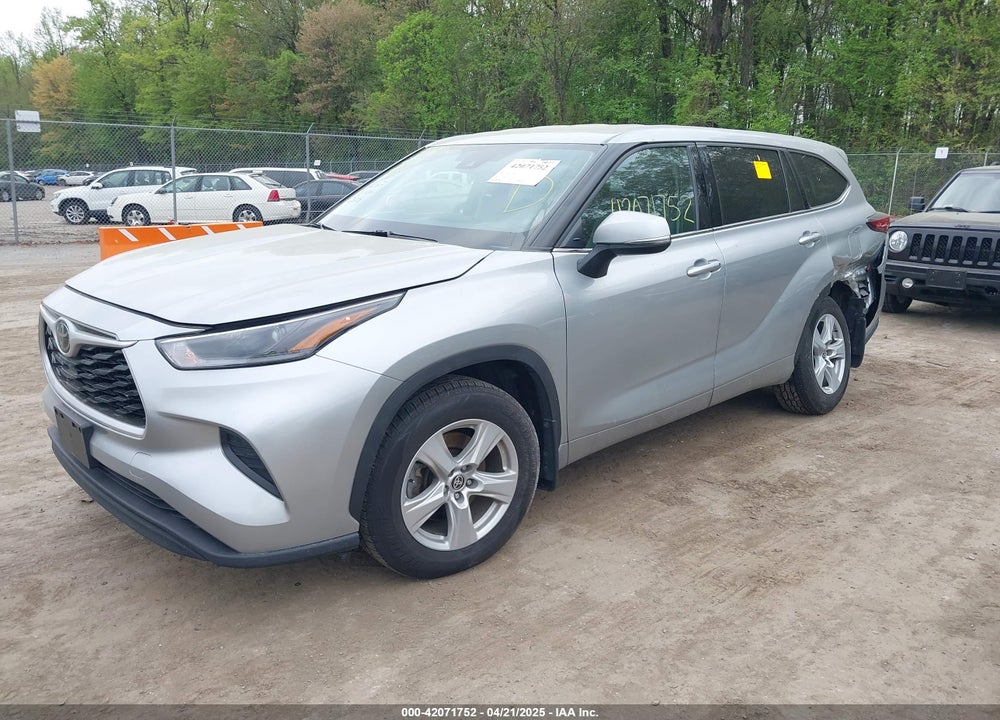 2021 TOYOTA HIGHLANDER VIN: 5TDCZRBHXMS072546