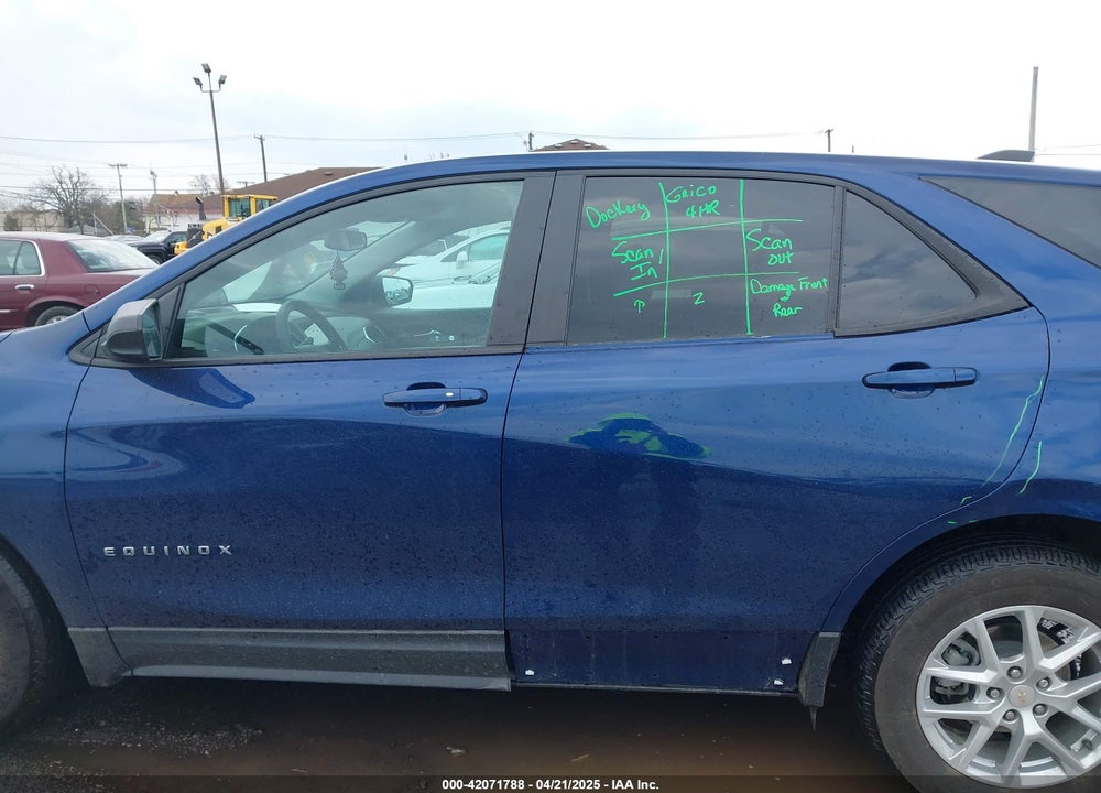 2022 CHEVROLET EQUINOX VIN: 3GNAXHEV1NS158762