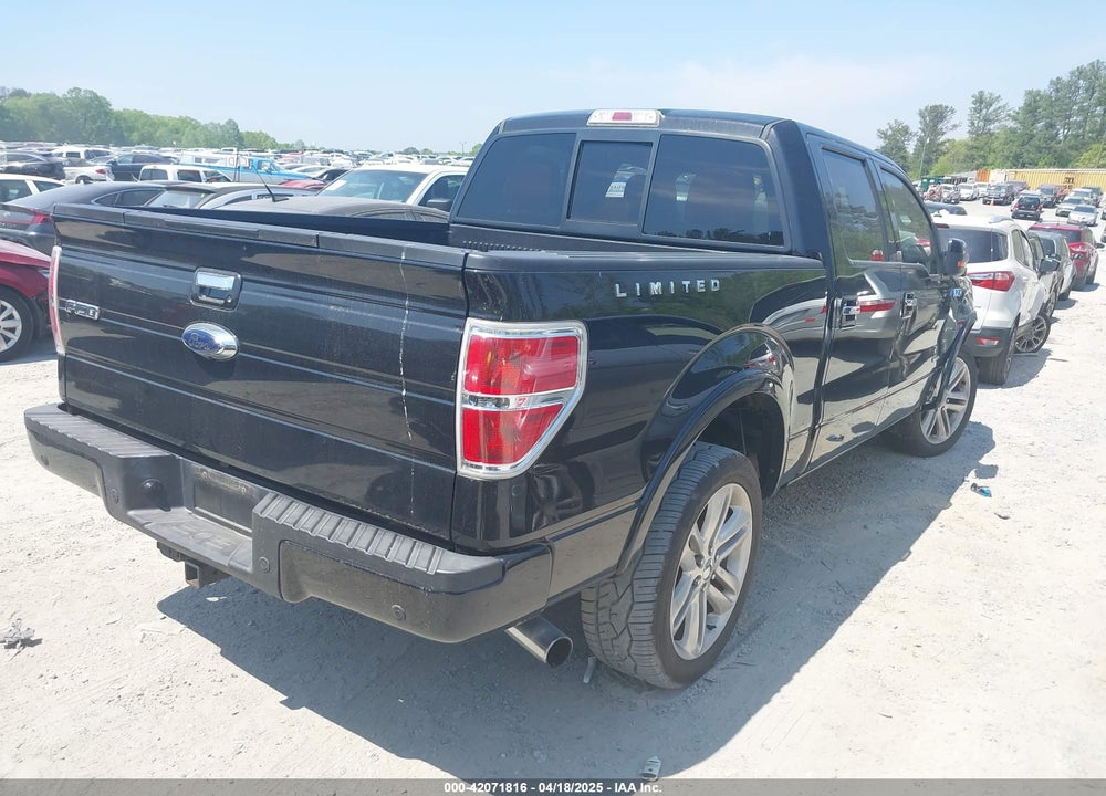 2013 FORD F150 SUPERCREW VIN: 1FTFW1ET4DFC24330