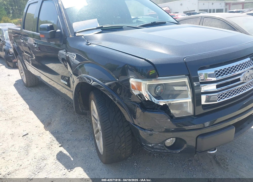 2013 FORD F150 SUPERCREW VIN: 1FTFW1ET4DFC24330