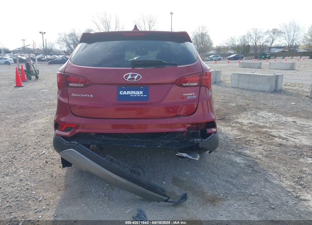 2018 HYUNDAI SANTA FE SPORT VIN: 5XYZUDLB1JG511227