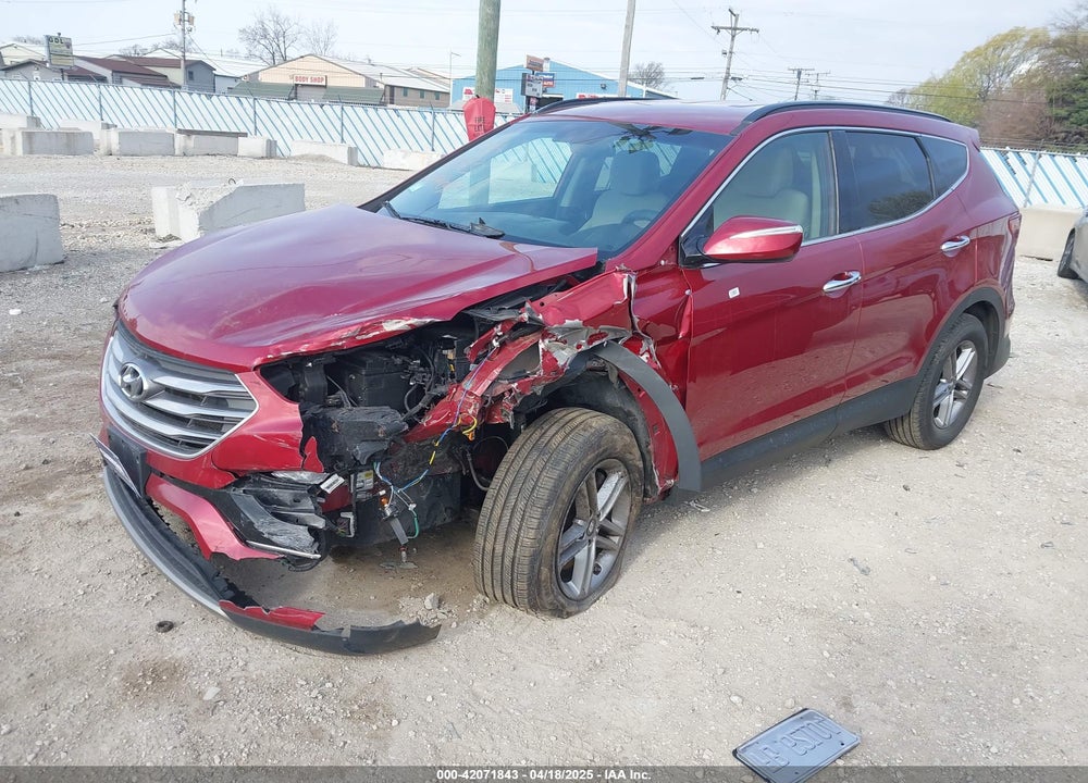 2018 HYUNDAI SANTA FE SPORT VIN: 5XYZUDLB1JG511227