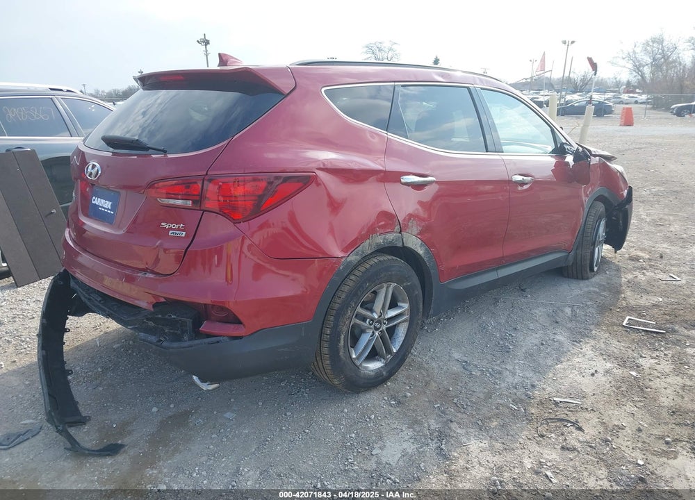 2018 HYUNDAI SANTA FE SPORT VIN: 5XYZUDLB1JG511227