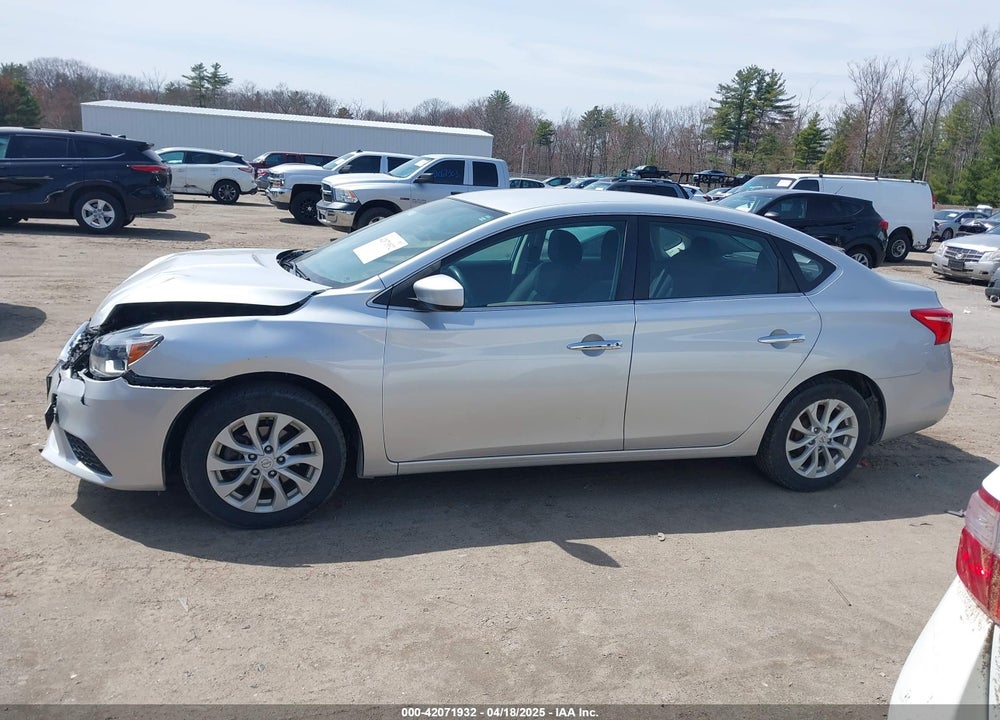 2019 NISSAN SENTRA SV VIN: 3N1AB7AP4KY266328