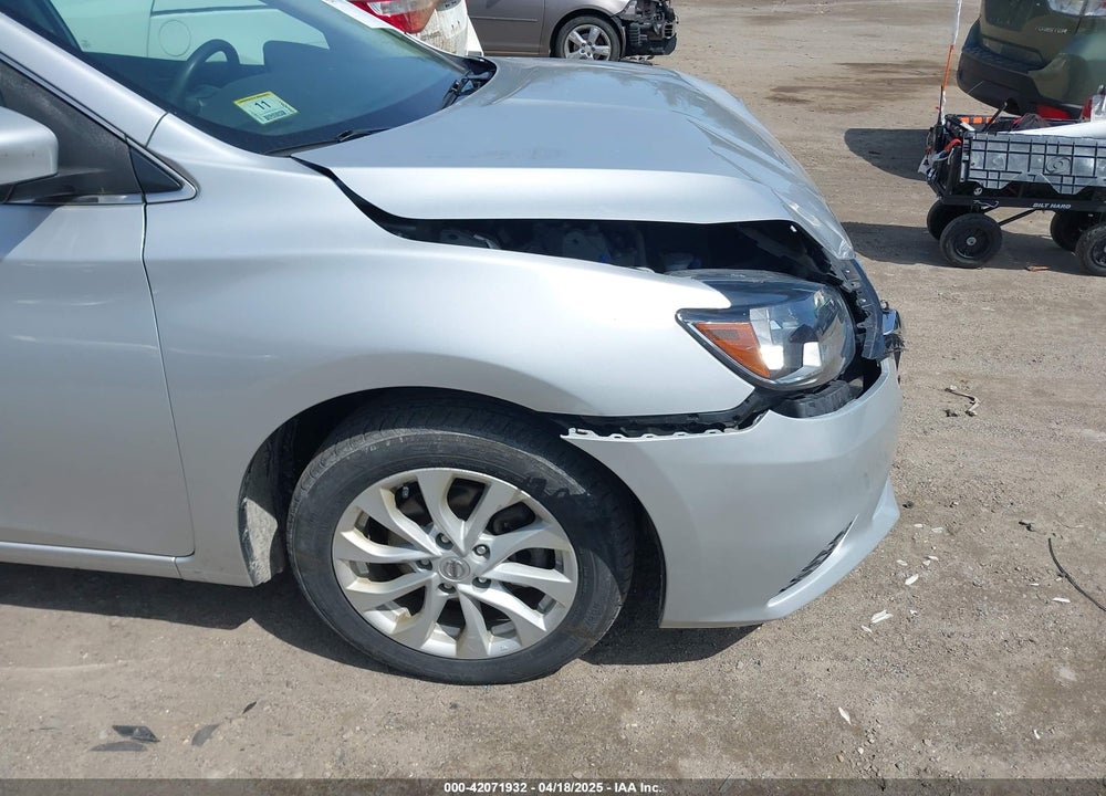 2019 NISSAN SENTRA SV VIN: 3N1AB7AP4KY266328