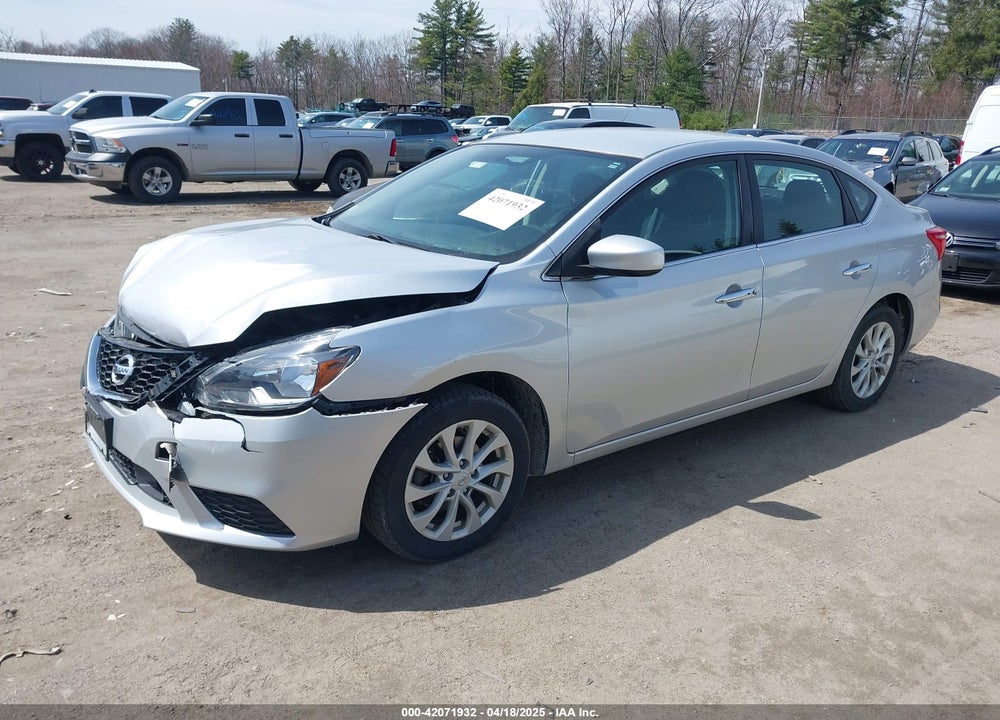 2019 NISSAN SENTRA SV VIN: 3N1AB7AP4KY266328