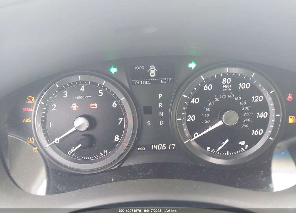 2008 LEXUS ES 350 VIN: JTHBJ46G882263370