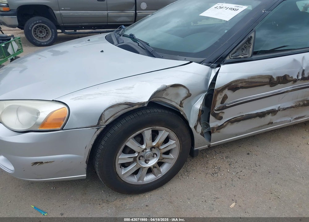 2006 CHRYSLER SEBRING VIN: 1C3EL75R46N256879